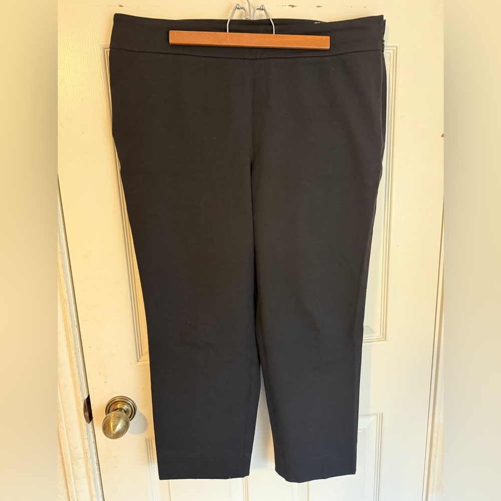 Talbots Women's Black Straight Leg Pants